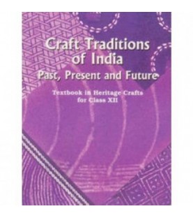 Craft Tradition of India Textbook in Heritage Craft English Book for class 12 Published by NCERT of UPMSP